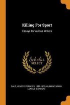 Killing for Sport