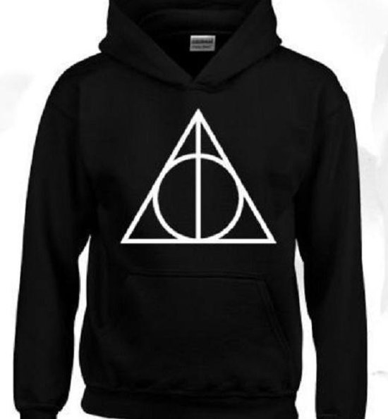 conservatief Spanning fontein Hoodie sweater | Harry Potter | Triangle | maat 116 (5-6 jaar) | bol.com