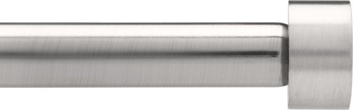 Umbra gordijnroede Cappa single 1,9 cm - 91 - 183 cm - Nikkel