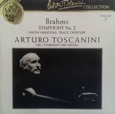 1-CD BRAHMS - SYMPHONY NO. 2 / HAYDN VARIATIONS - ARTURO TOSCANINI