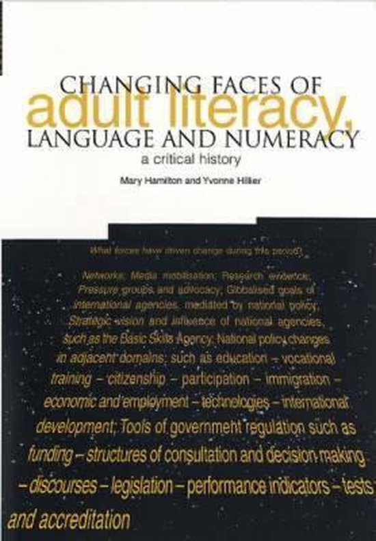 Changing Faces of Adult Literacy, Language and Numeracy - cover