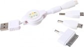 Summit Usb-verbindingskabel Sentinel 70 Cm Wit 6-delig
