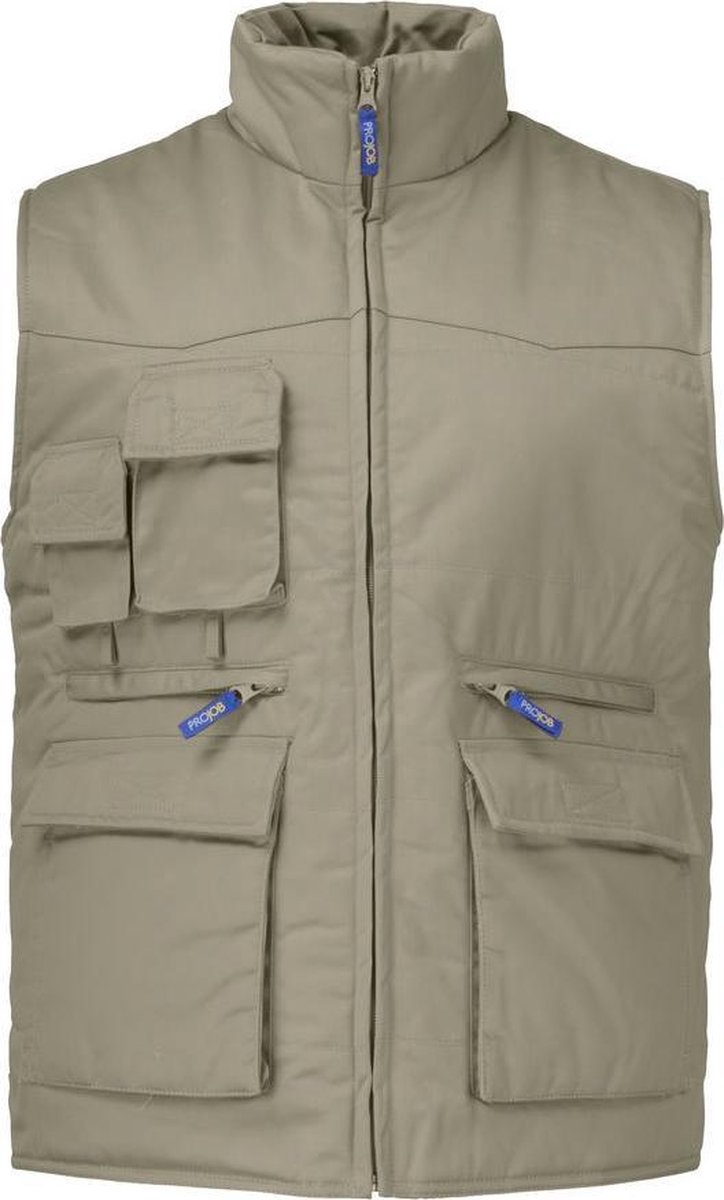 ProJob 2805 GEVOERDE VEST 642805 - Khaki - L