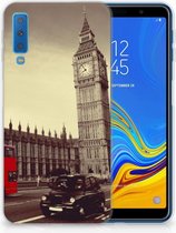 Geschikt voor Samsung Galaxy A7 (2018) TPU Hoesje Design Londen