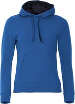 Clique Classic Hoody Ladies Kobalt maat M