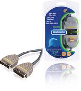 Bandridge BVL7101 Scart Audio/Video kabel - RGB / 21 pins - 1 meter