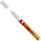 Molotow ONE4ALL Acryl verfstift - 1,5mm Marker - Wit