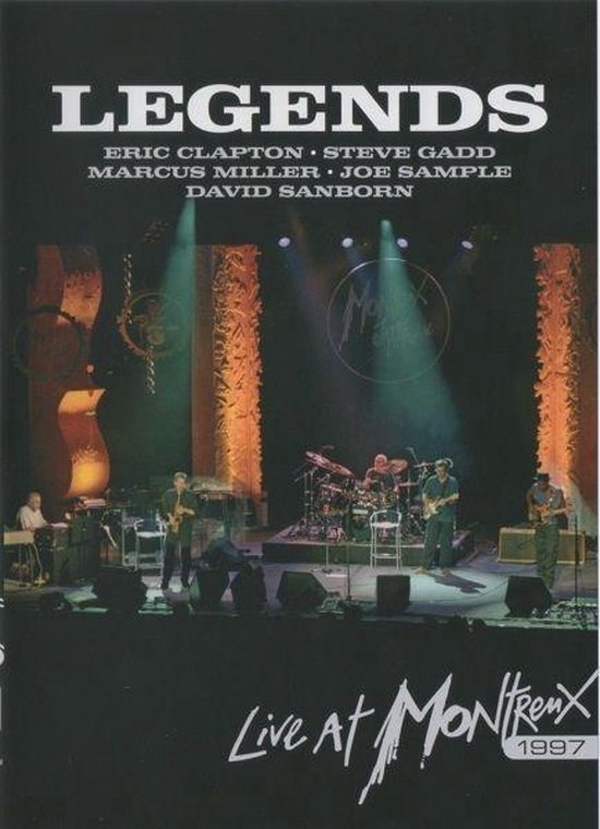 Cover van de film 'Legends Live In Montreux'