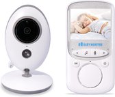 VB605 Babyfoon met Camera | 2 Inch Video Babyphone | Baby Monitor met Nachtzicht Functie | Wit