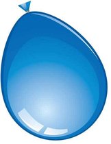 Ballonnen kristal blauw (Ã˜61cm, 10st)