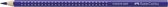 Kleurpotlood Faber Castell GRIP 37 blauwviolet doos met 12 stuks