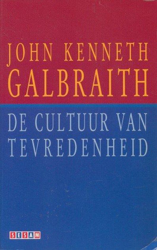 9789024649785 - Cultuur van tevredenheid