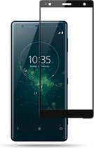 Full-Cover Screen Protector - Tempered Glass - Sony Xperia XZ2 - Zwart
