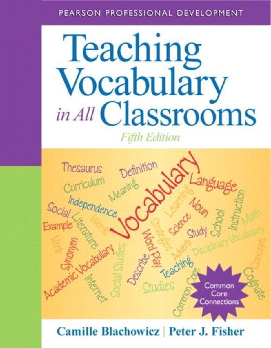 Teaching Vocabulary In All Classrooms - Camille Blachowicz