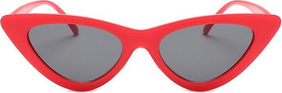 KJG Cat Eye Dames Zonnebril - Rood