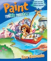 Paint With Water Zoo Animals