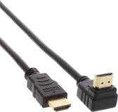 InLine Premium HDMI kabel - 90° haaks naar boven - versie 1.4 (4K 30Hz) - 0,30 meter