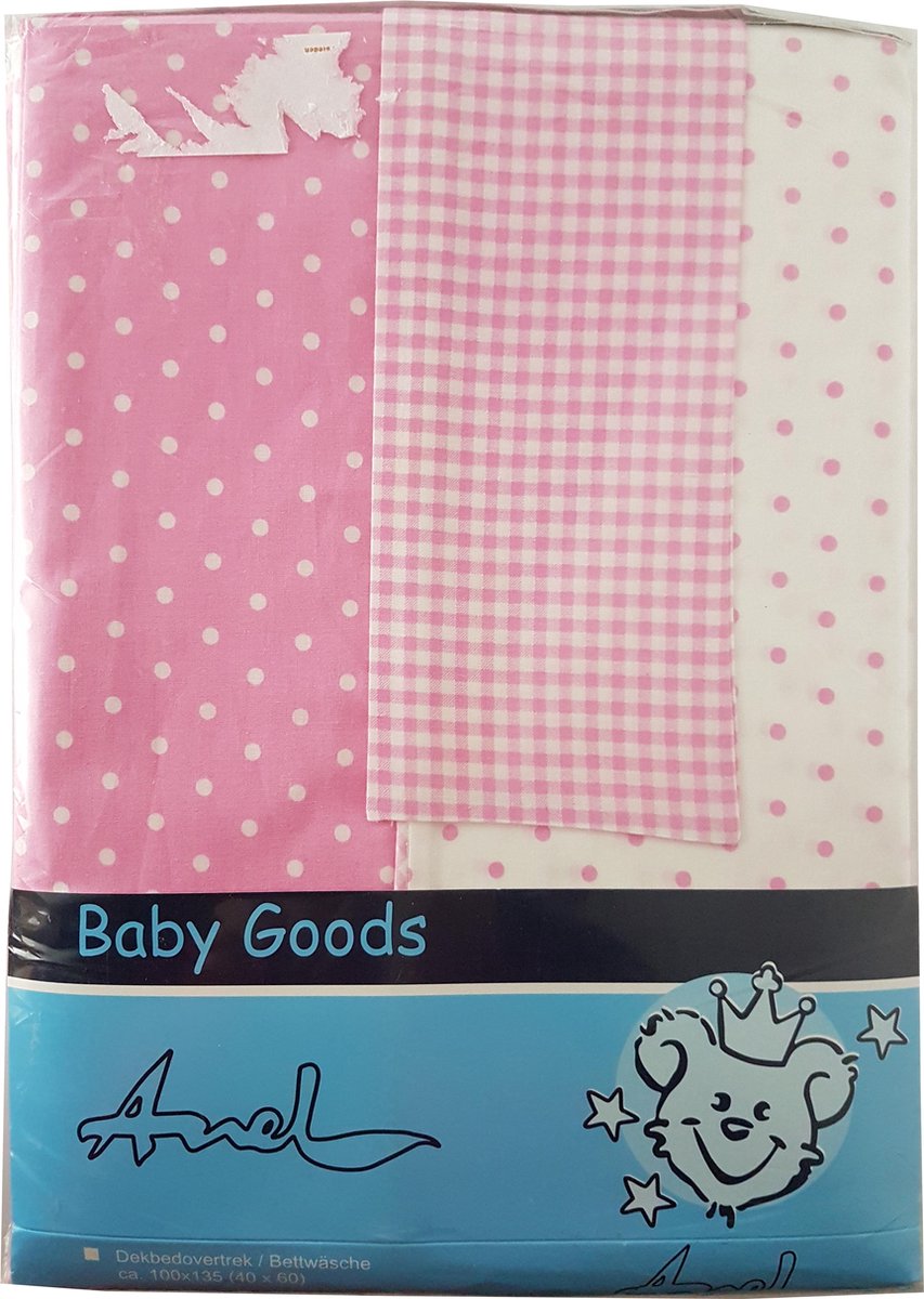 Anel Hemel voor Kinderbed - Roze-Wit Anel Hemel voor Kinderbed - Roze-Wit