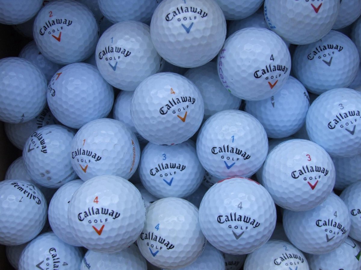 Golfballen gebruikt/lakeballs Callaway mix AAAA klasse 100 stuks. | bol.com