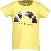 Blue Seven Meisjes T-shirt - geel - Maat 98