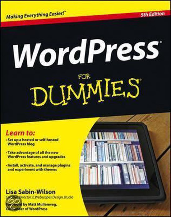 Wordpress For Dummies - cover