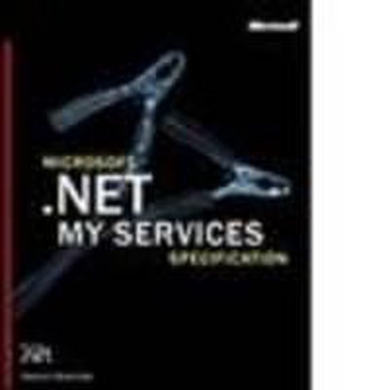 .Net My Services Specification - cover