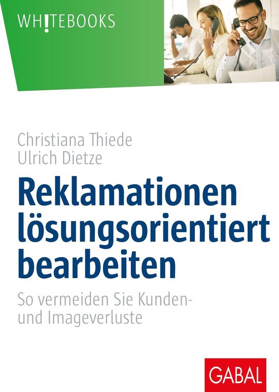 Whitebooks - Reklamationen lösungsorientiert bearbeiten - cover