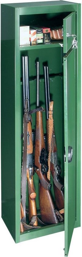 Coffre-fort pour armes Rottner Gun 5 Cargo|Serrure à clé - 150x37x27,5cm|5  armes | bol.com