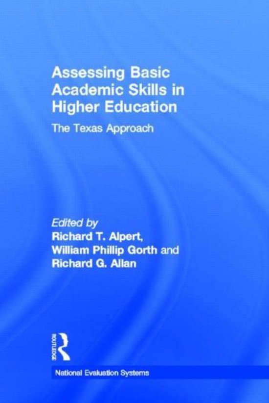 Assessing Basic Academic Skills in Higher Education - cover