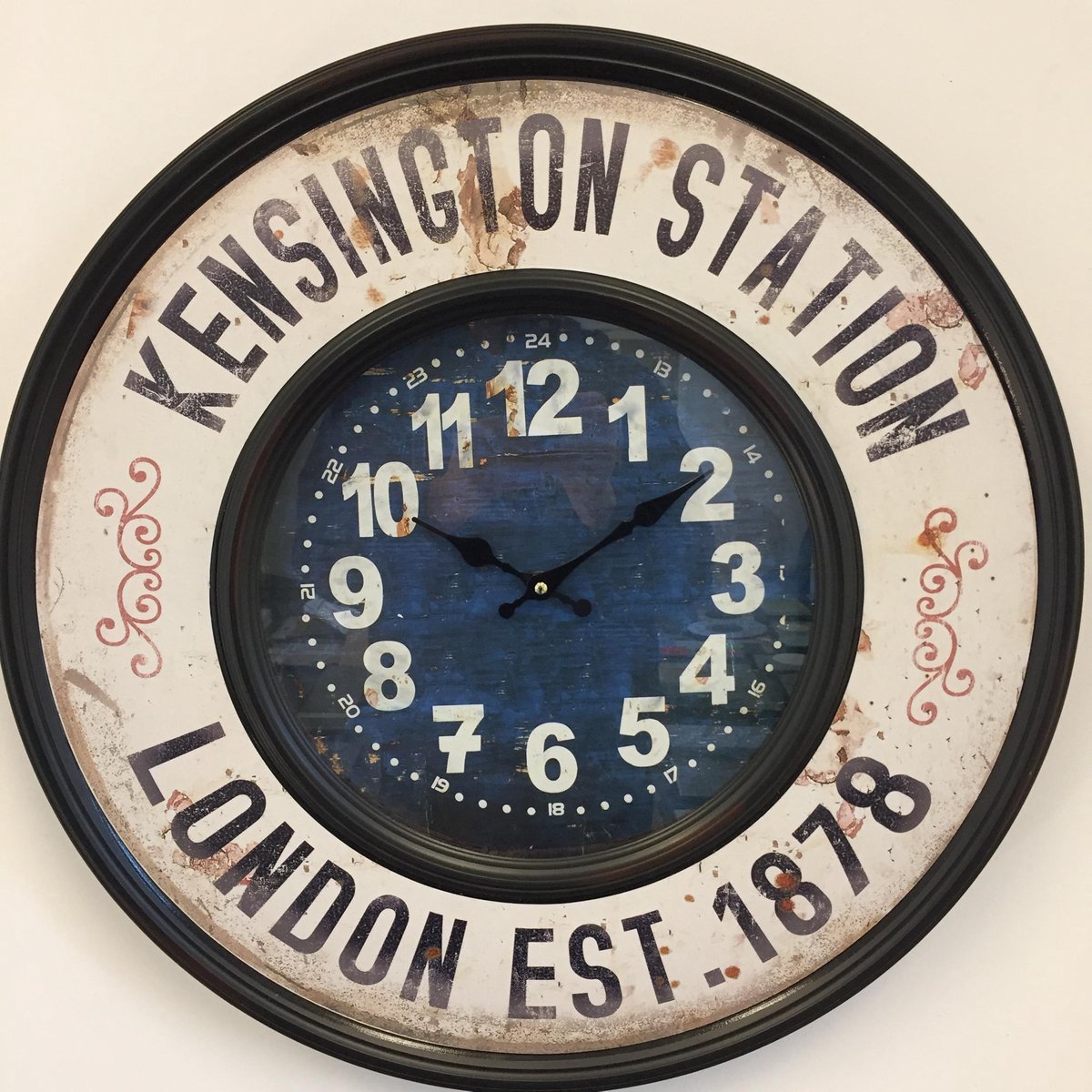 Wandklok Vintage Kensington RETRO