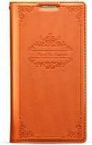 Coque Zenus pour Samsung Galaxy S4 Masstige Story Book Diary Series - Orange