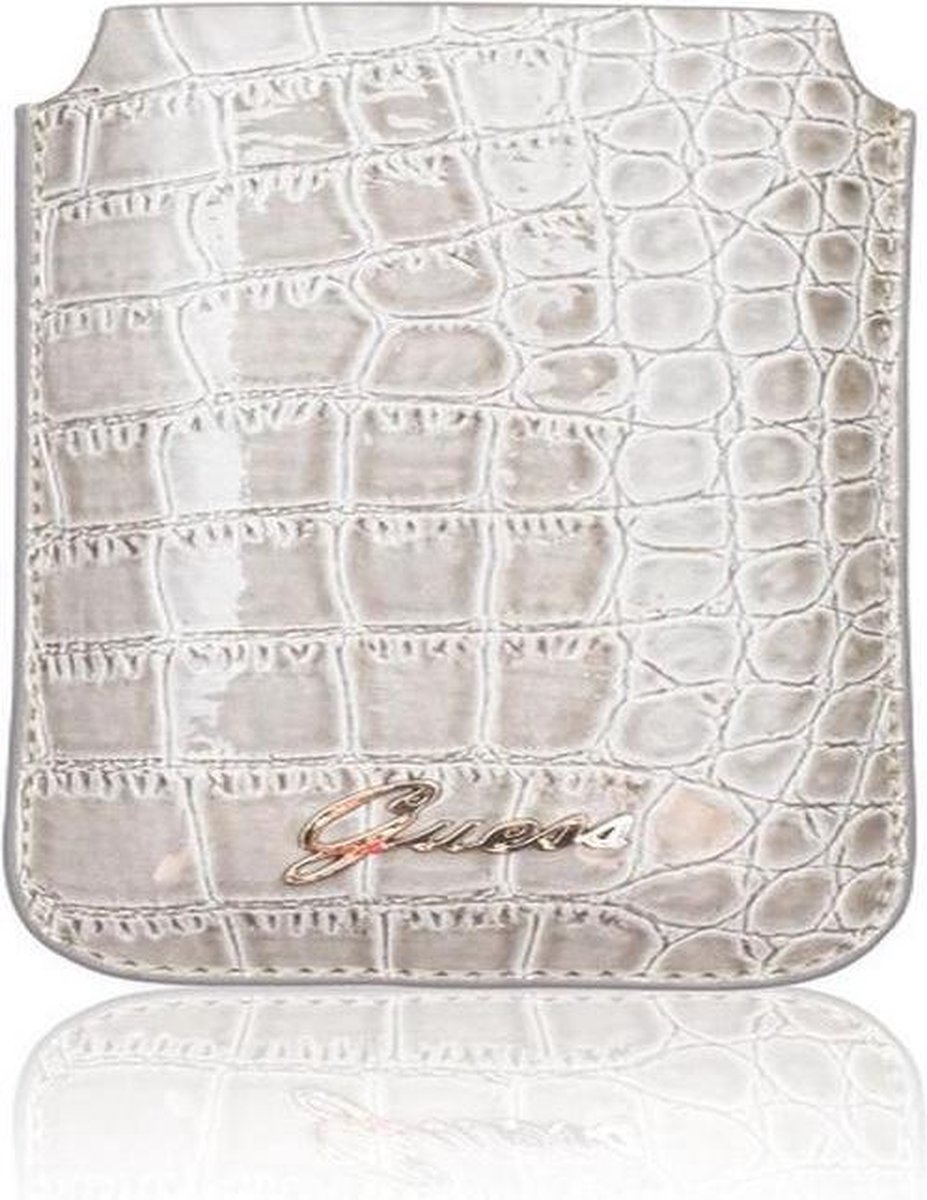Guess Crocodile Samsung Galaxy S3 Pouch Shiny Beige