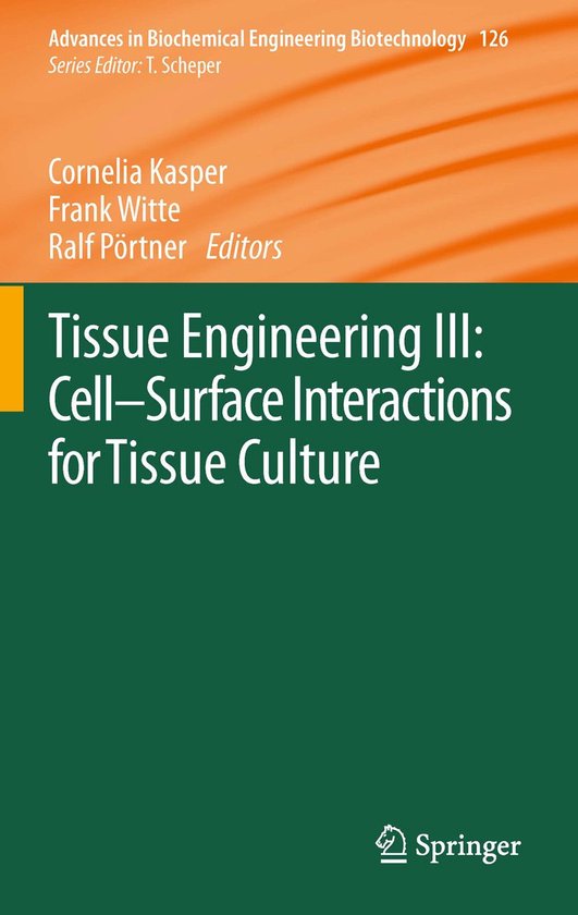 Chemistry and Material Science (R0) - Tissue Engineering III ... - cover