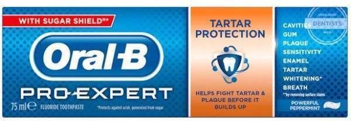 Oral-B Tandpasta - Tartar Control Mint 100 ml