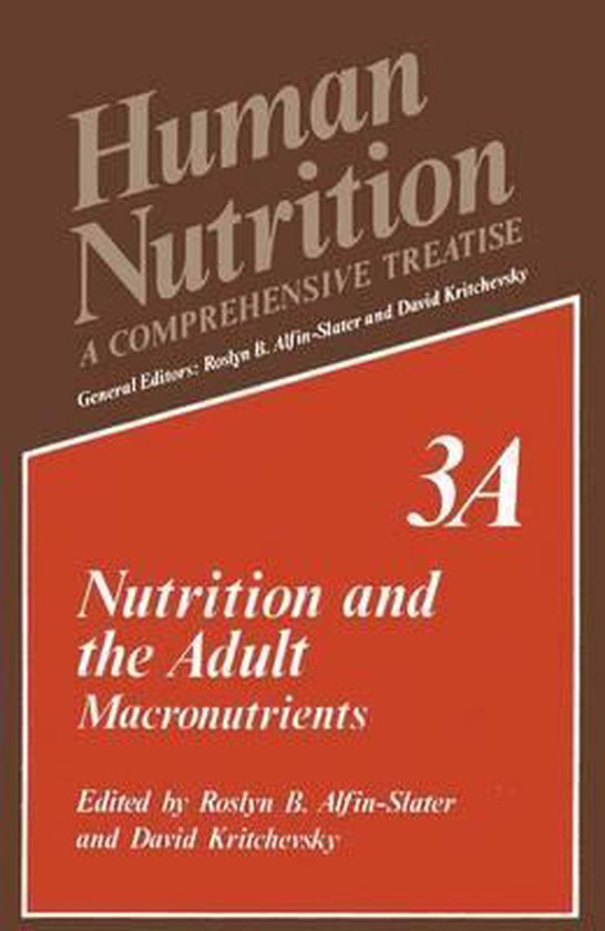 Human Nutrition: A Comprehensive Treatise Volume 3a: Nutriti ... - cover