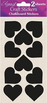 Oaktree - Stickers Hartje krijtbord (20 stuks)