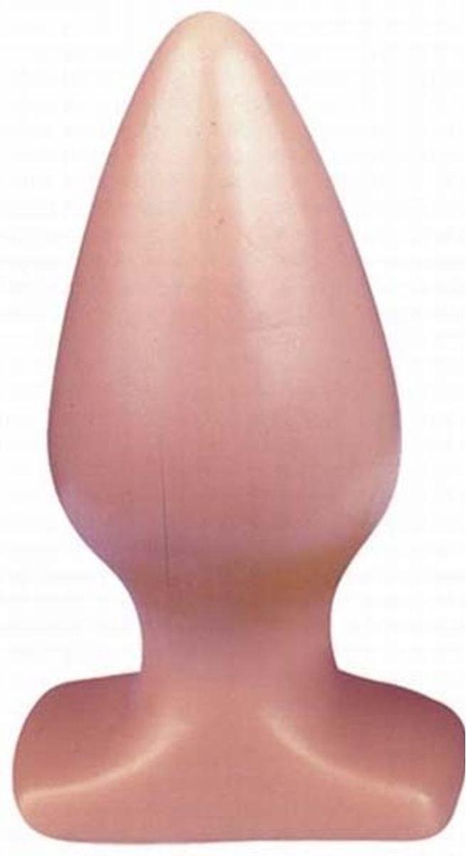 Goedkoopste Butt plug medium beige lengte 9 cm, diameter 54 mm