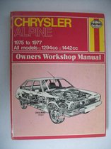 Chrysler Alpine Owners Workshop Manual