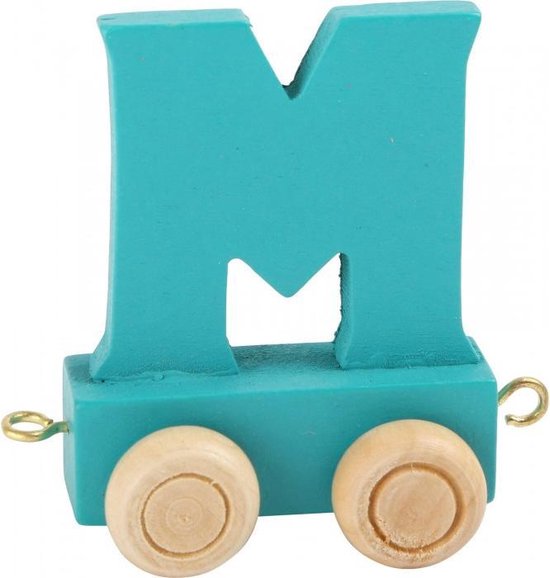 small foot - Coloured Letter Train M