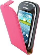 Mobiparts Premium Flip Case Samsung Galaxy Fame Pink
