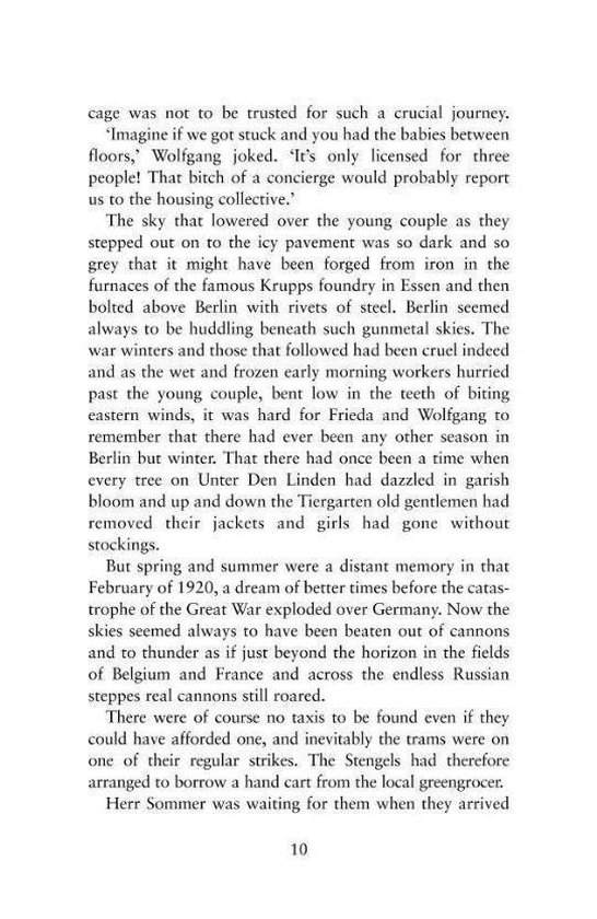 Tekst met de titel "The Girl on the Cart"