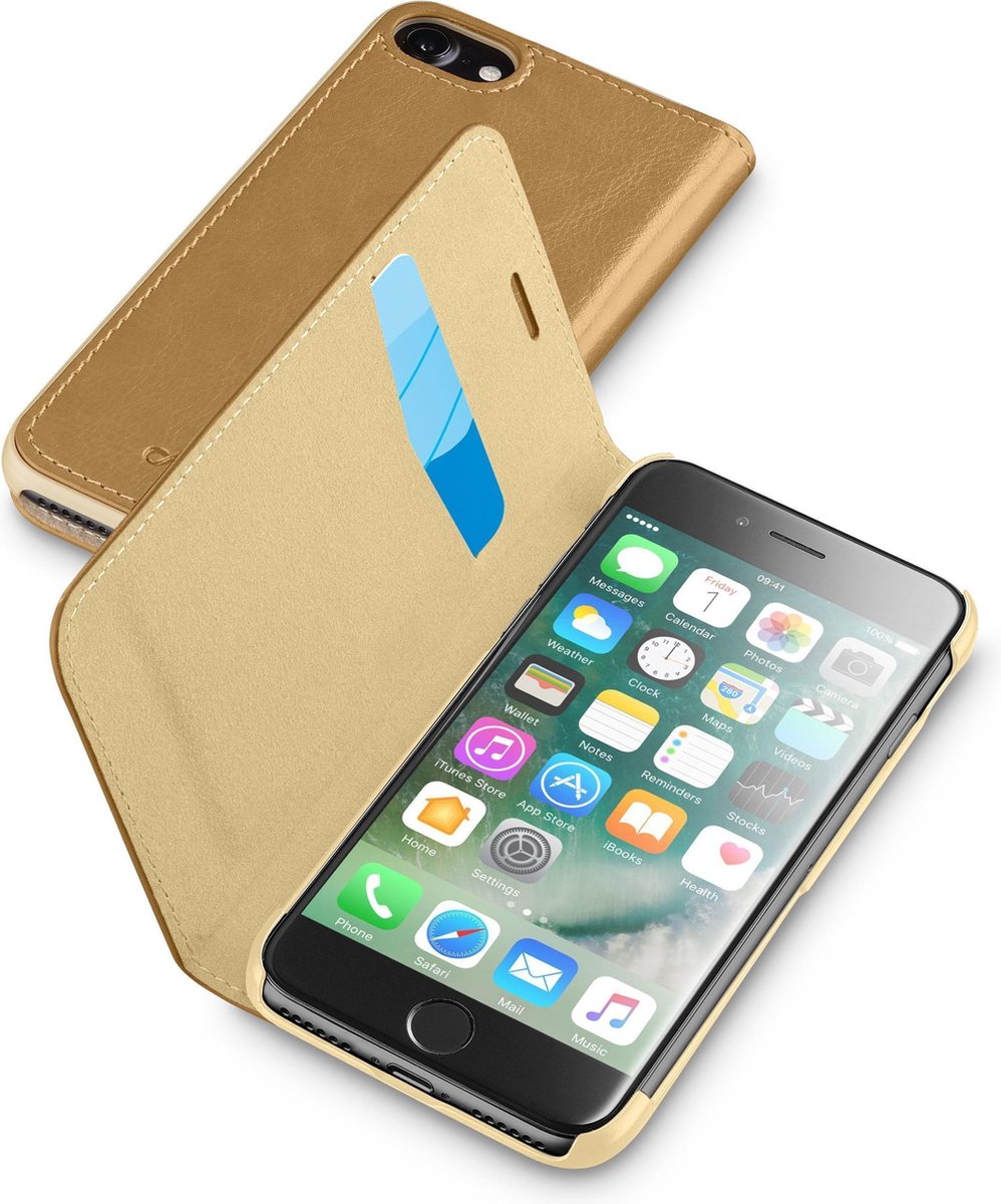 Cellular Line iPhone 8/7 case book essential brown