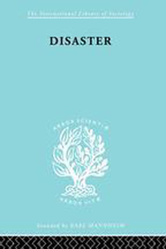 International Library of Sociology - Disaster - cover