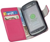 HC Bookcase Flip Wallet Telefoonhoesje - Samsung Galaxy Xcase 2 Roze