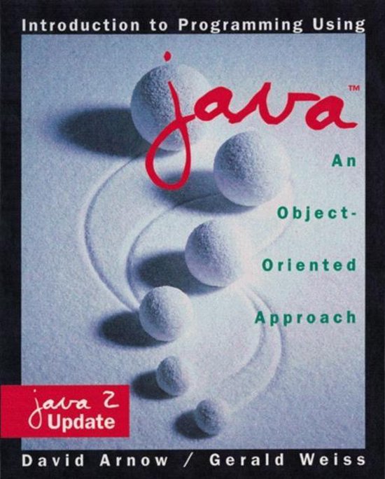 Introduction to Programming Using Java, David M. Arnow | 9780201751598 ...