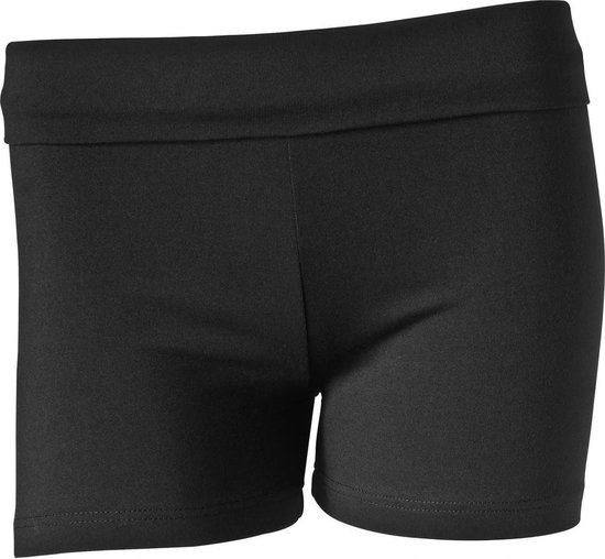 Papillon Hotpants Flip-over Sportshort Zwart Maat Xl