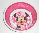 Minnie Mouse ontbijtschaal melamine per 4 stuks