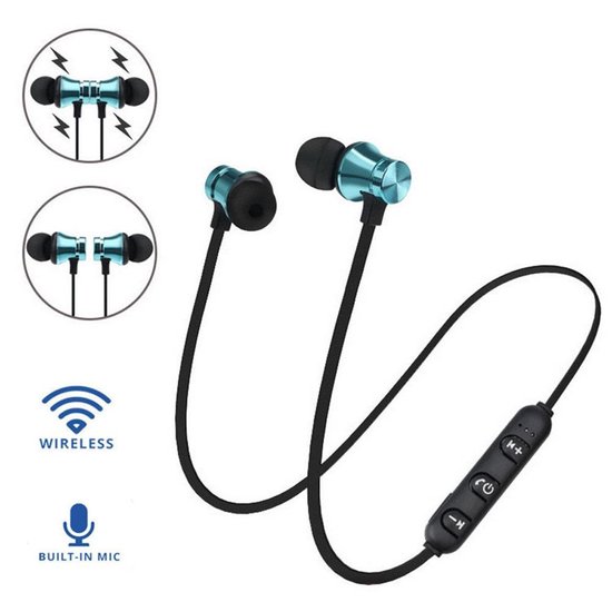 Bluetooth In-Ear Draadloze Koptelefoon Oortjes | Hardloop Sport Oordopjes  met... | bol.com