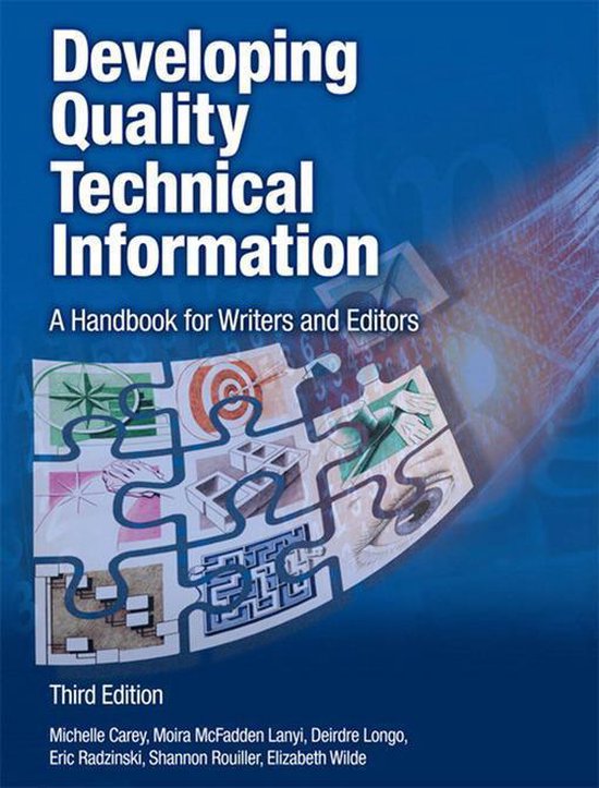 Developing Quality Technical Information A Handbook for Writers and