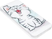 Katten hoesje siliconen Geschikt voor iPhone 5/ 5S/ SE